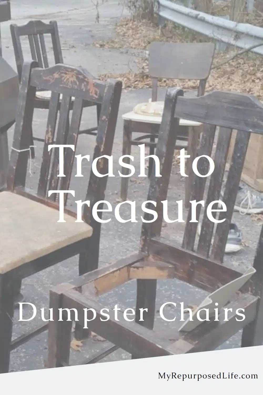 How to make a bench from three dumpster chairs. Easiest chair bench tutorial you will find. How did I get the perfect red? All the details included for you. #MyRepurposedLife #repurposed #furniture #chair #bench #tutorial #diy via @repurposedlife