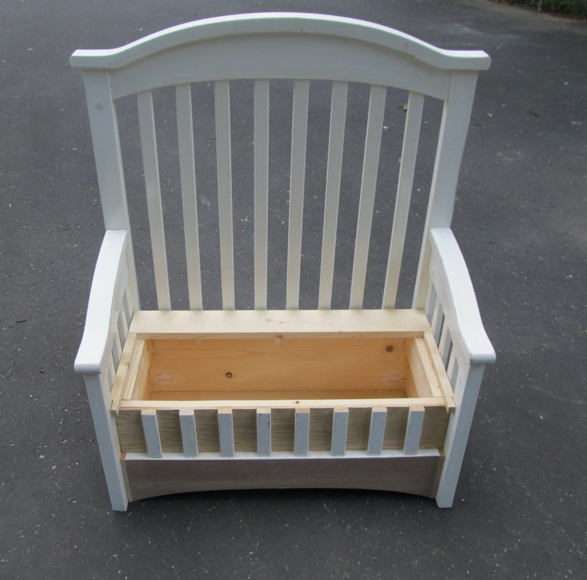 crib toybox bench without the seat