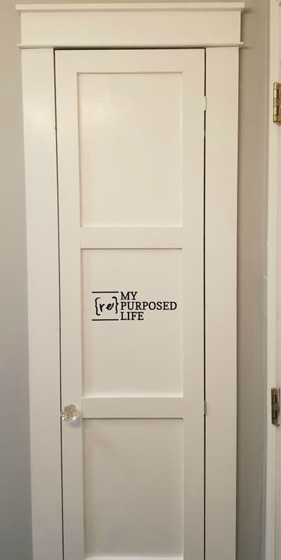 broom closet after MyRepurposedLife broom closet after MyRepurposedLife
