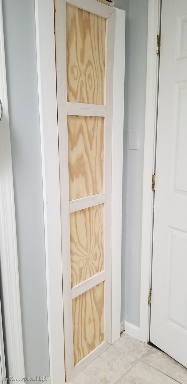 dry fit of closet door