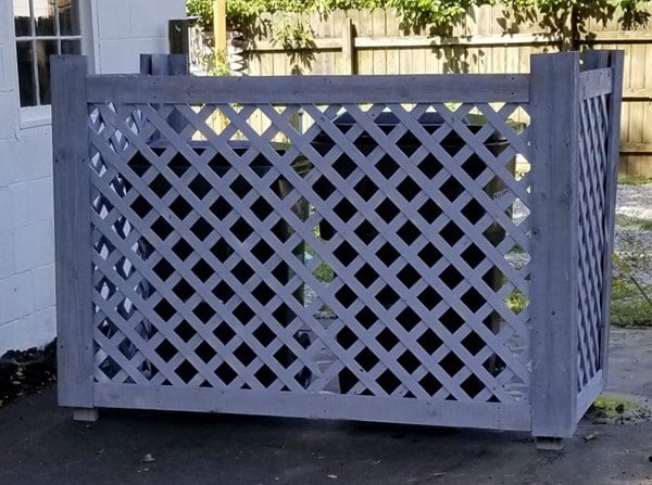 DIY Trash Can Corral DIY Trash Can Corral