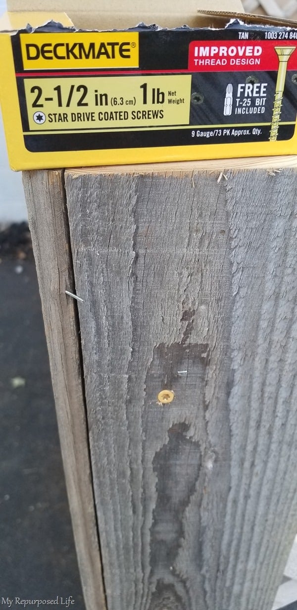 two and one half inch wood screws two and one half inch wood screws