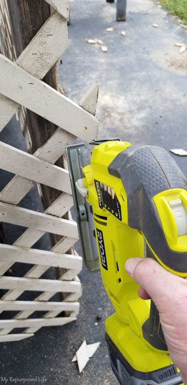 cut lattice with jigsaw cut lattice with jigsaw