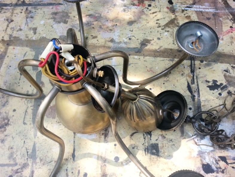 how-to-gut-chandelier