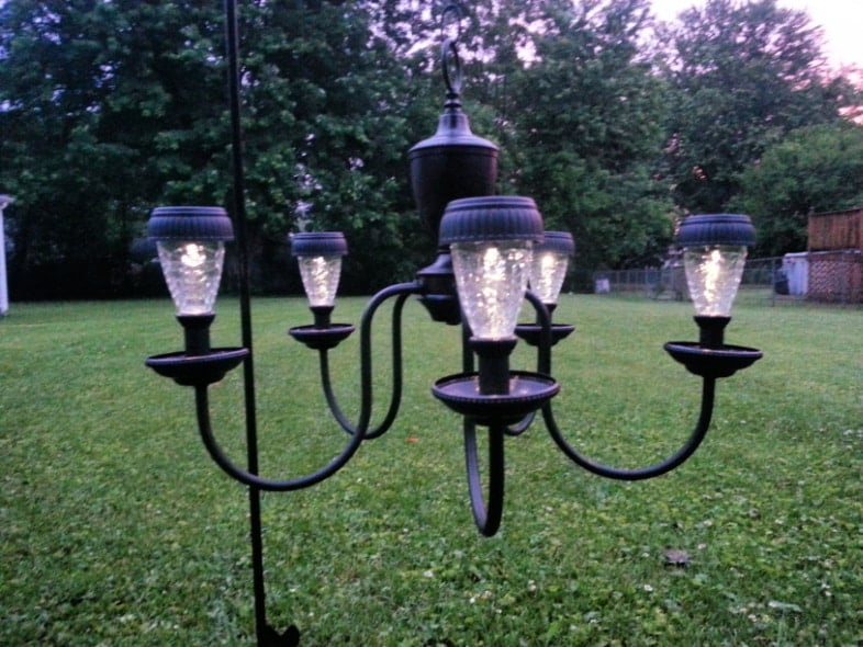 solar-light-chandelier-repurposed