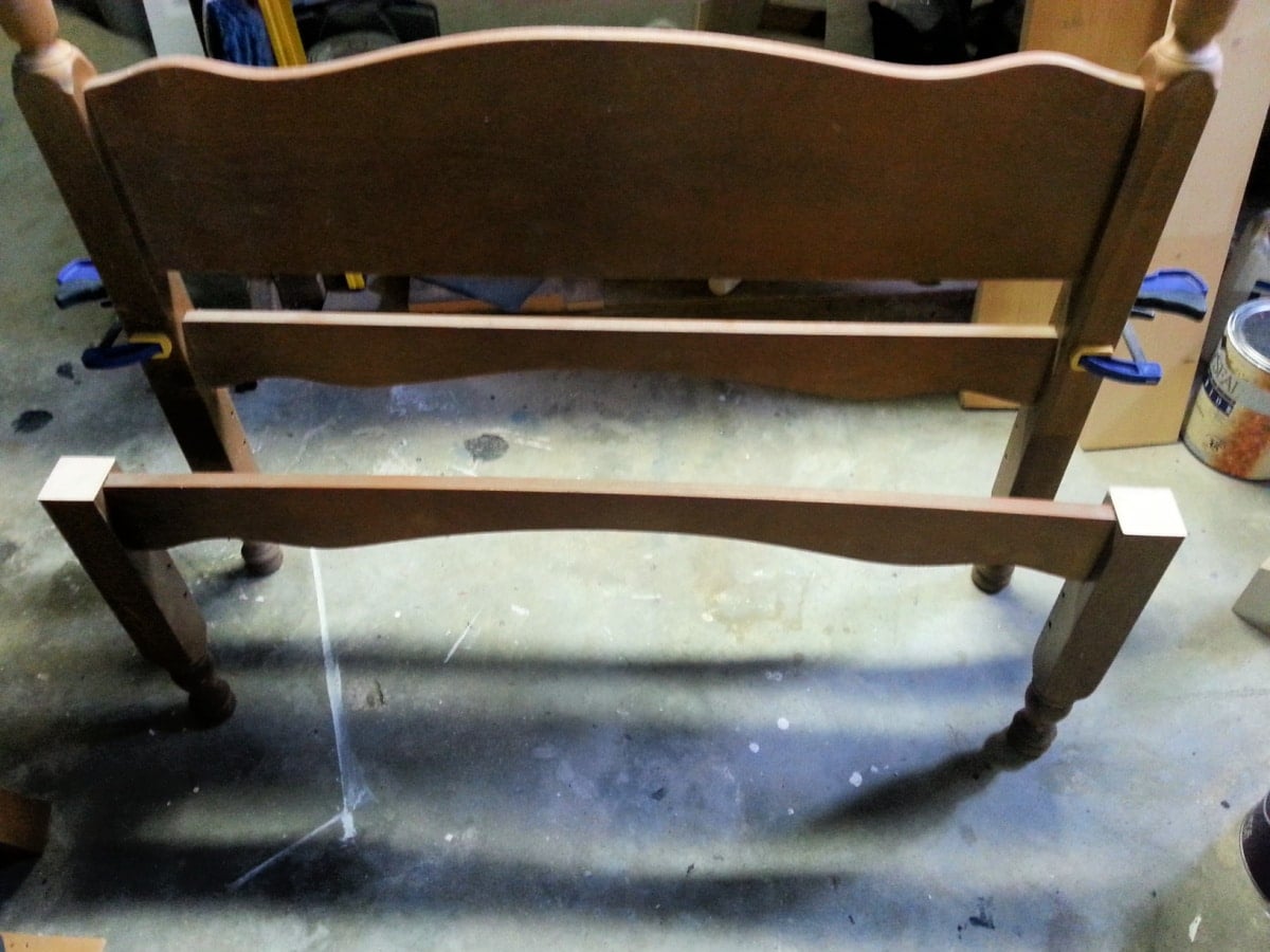 cut down bunk bed