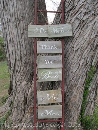 craft display ladder craft display ladder