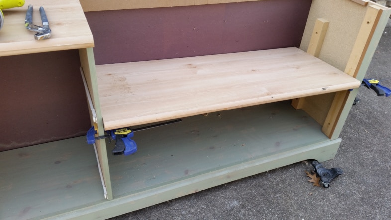 dresser bench seat dry fit