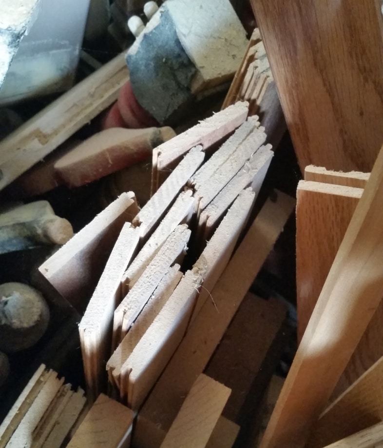 scrap wood stash