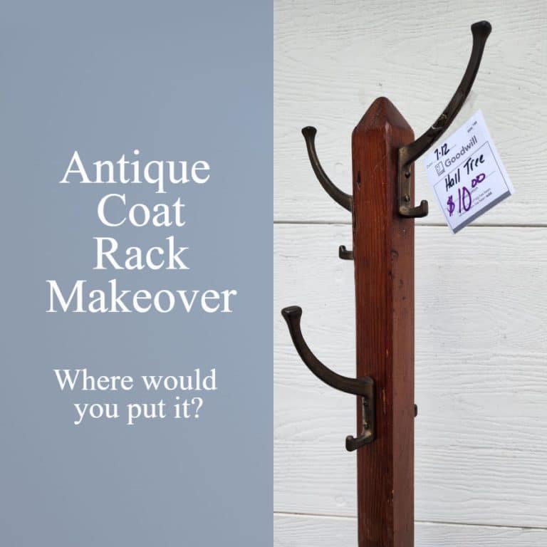 Goodwill Antique Coat Rack