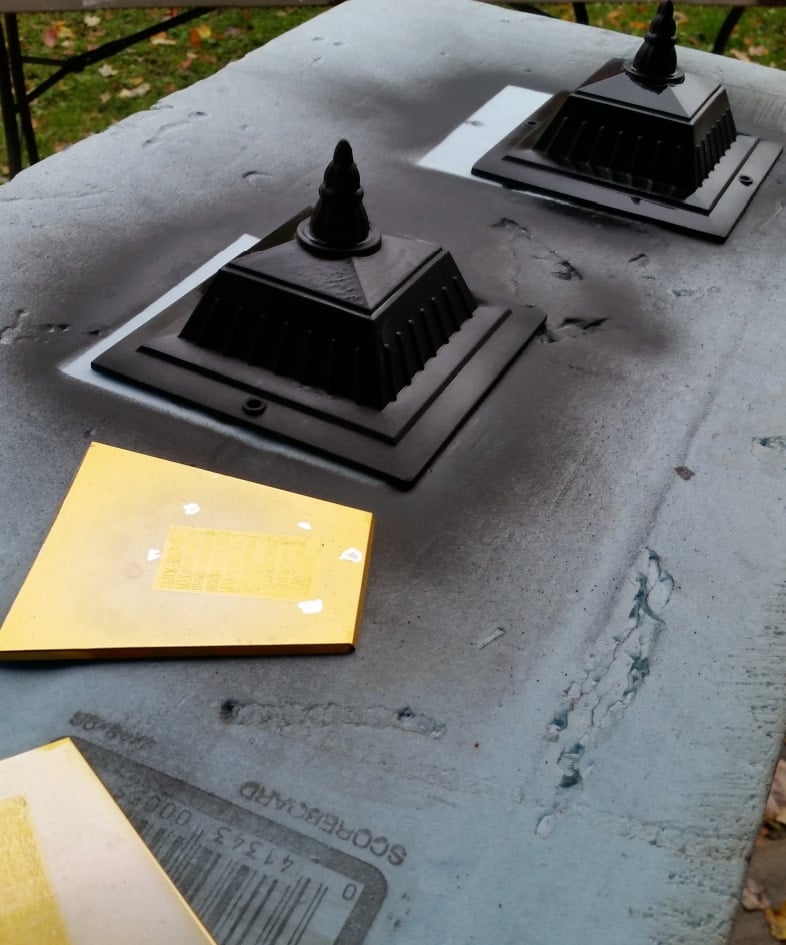 rainy day spray painting