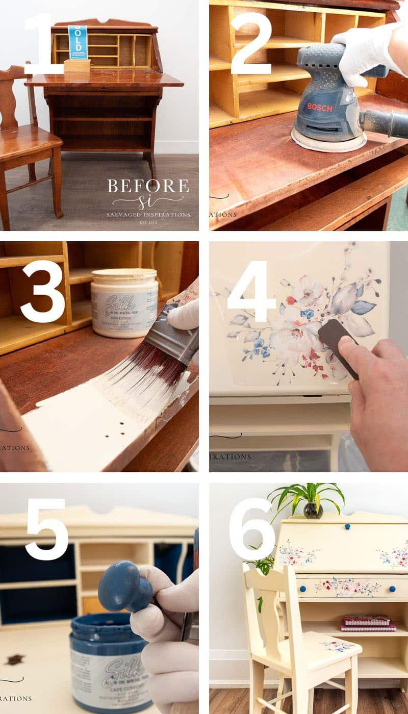 how to hand-paint furniture