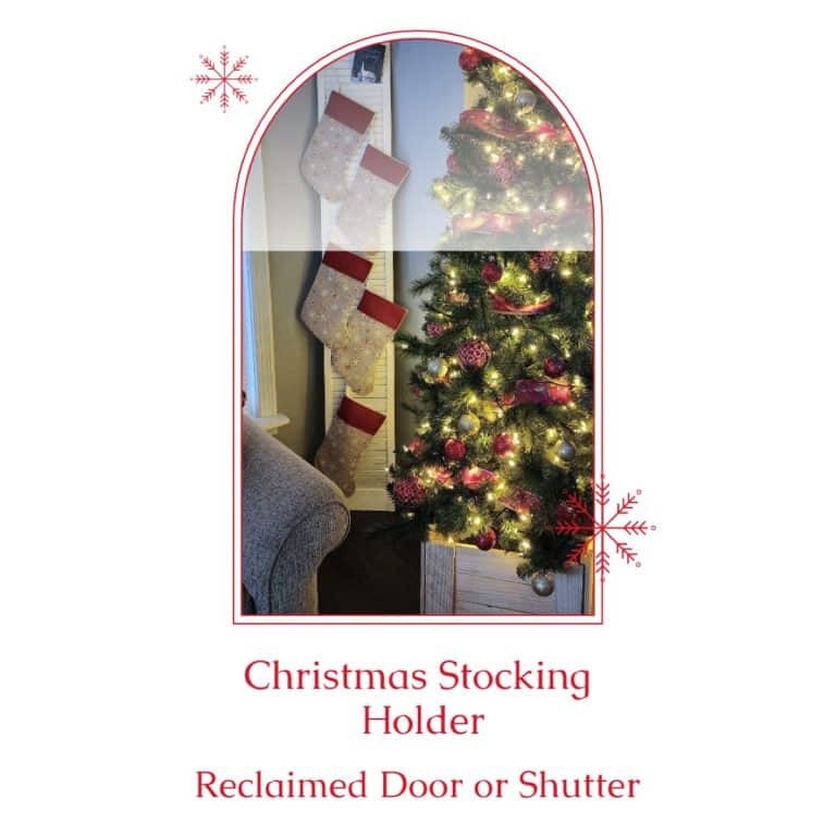 Easy Christmas Stocking Holder