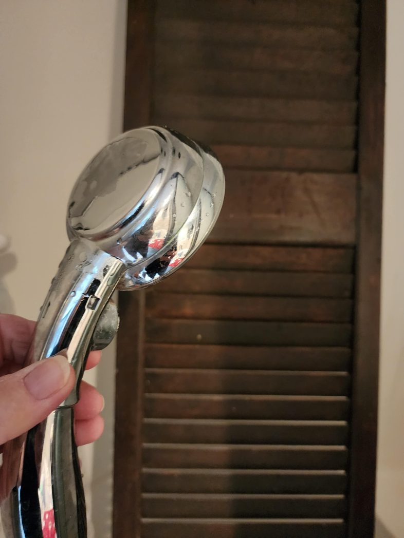 clean shutter or louvered door