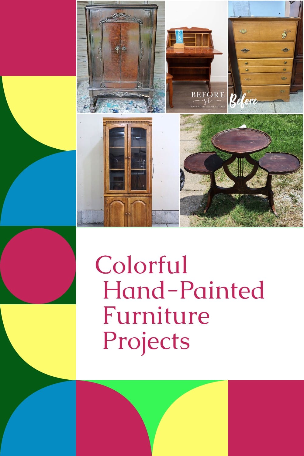 Discover creative and easy hand-painted furniture projects to transform your home. From vibrant makeovers to budget-friendly DIY ideas, learn how to refresh your furniture with stunning paint techniques. via @repurposedlife