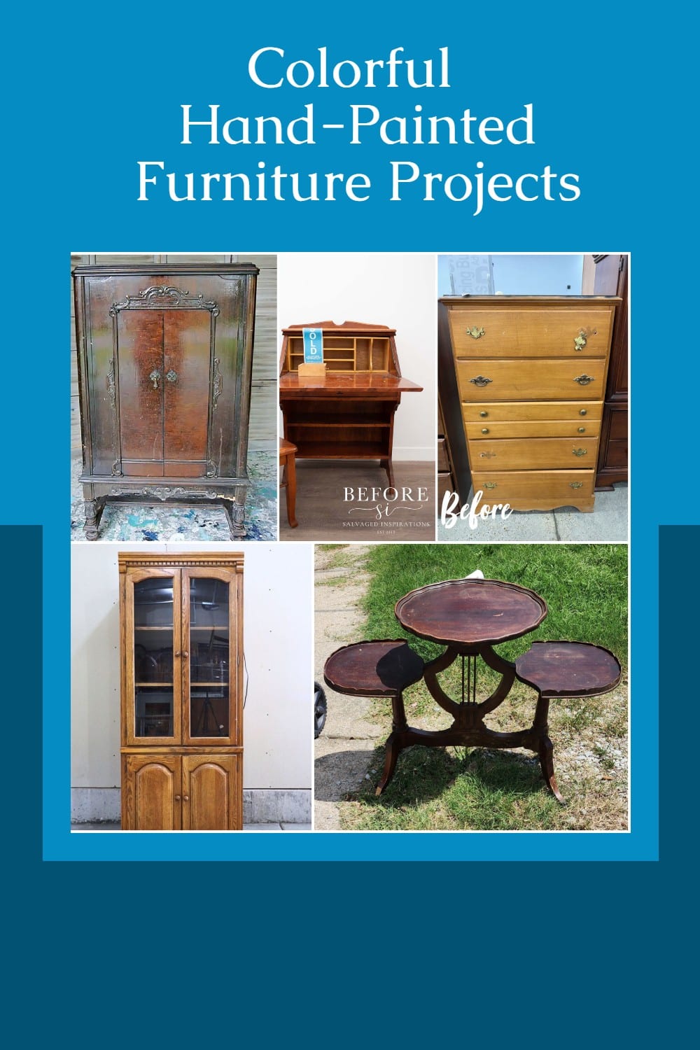 Discover creative and easy hand-painted furniture projects to transform your home. From vibrant makeovers to budget-friendly DIY ideas, learn how to refresh your furniture with stunning paint techniques. via @repurposedlife