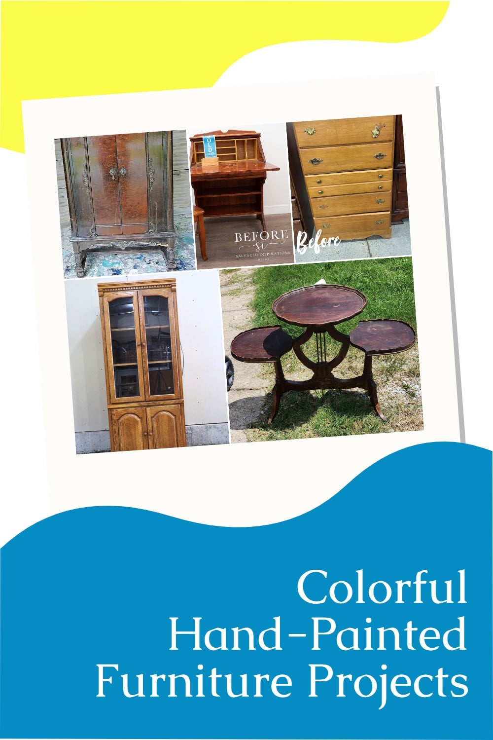 Discover creative and easy hand-painted furniture projects to transform your home. From vibrant makeovers to budget-friendly DIY ideas, learn how to refresh your furniture with stunning paint techniques. via @repurposedlife