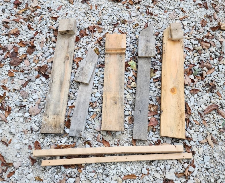 deck board pieces
