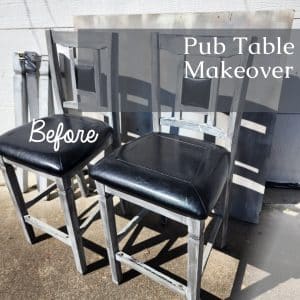 pub table makeover