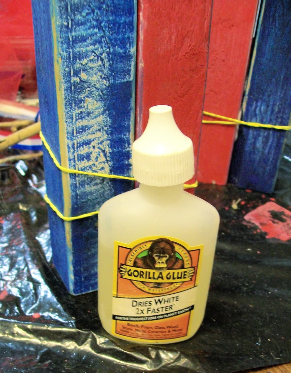 gorilla glue and clamp