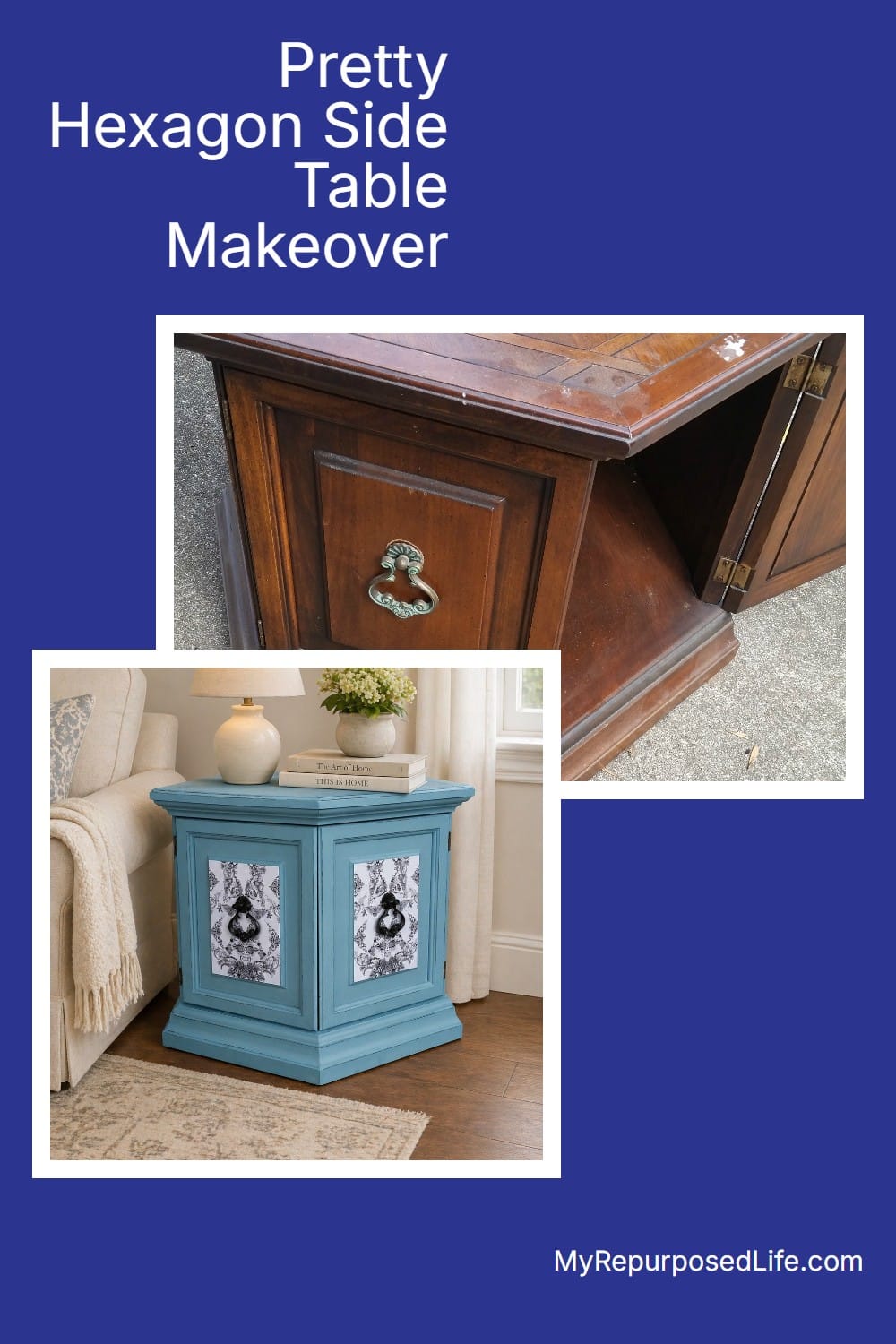 rescue an old side table