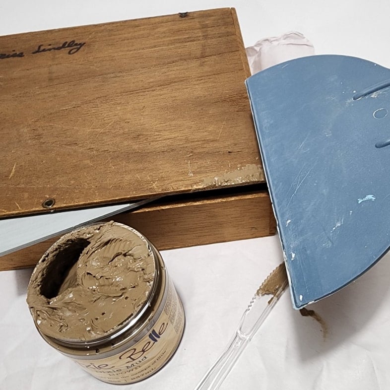 Dixie mud for patching veneer