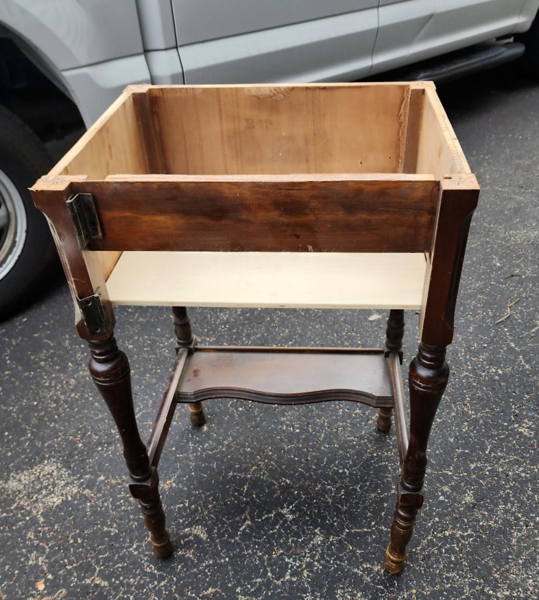 adding a shelf to a kitchen prep station