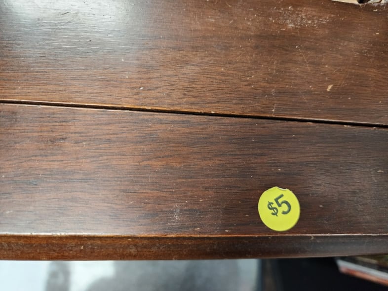 five dollar price sticker