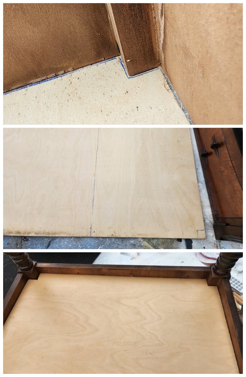 steps to cut-notch a shelf