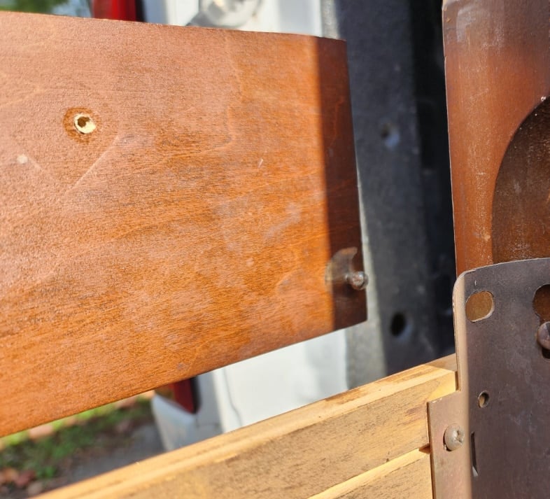 secure small cabinet door permanently shut