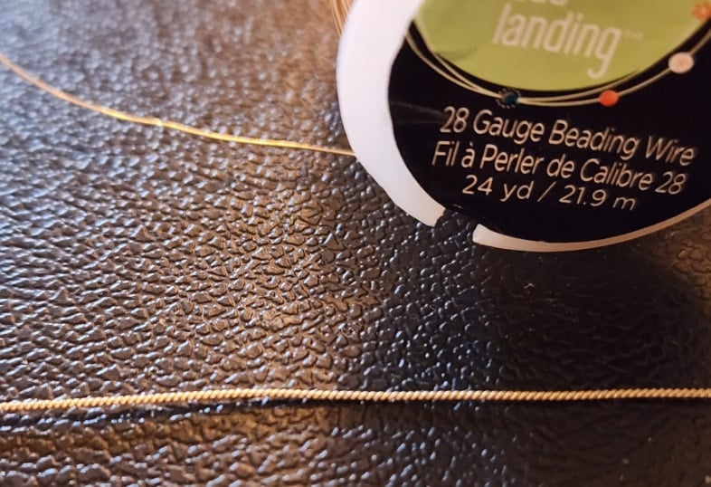 twisted beading wire