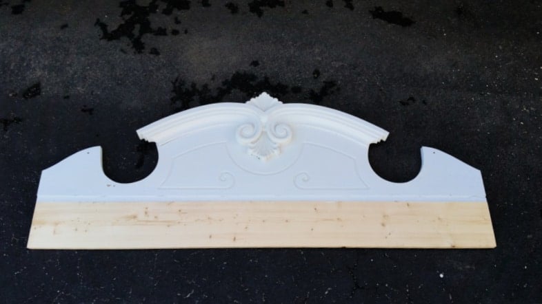 hutch top with board added