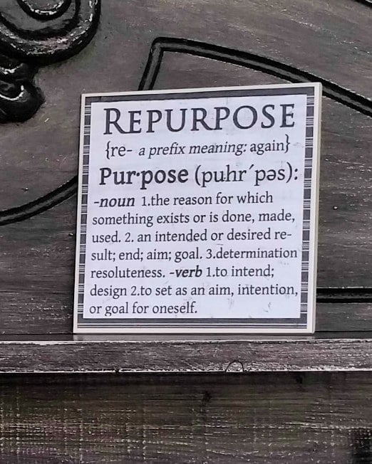 repurpose definition on a tile