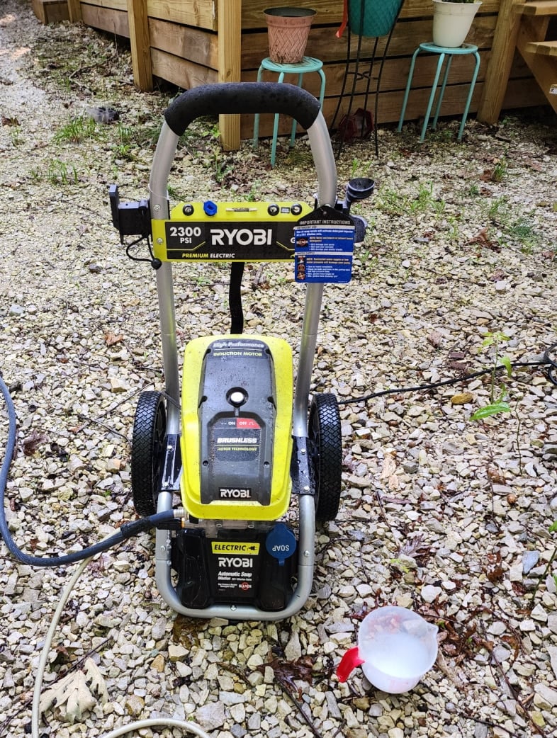 ryobi pressure washer