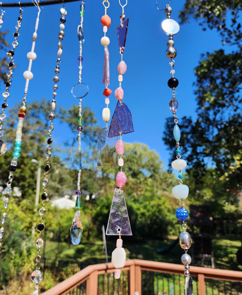 stained glass suncatchers