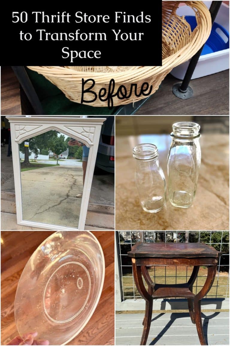 Common Thrift Store Finds to Transform Your Space - My Repurposed Life®