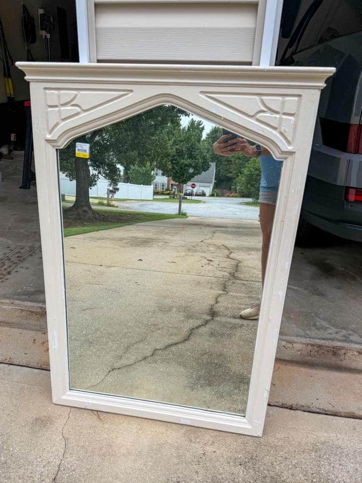 Goodwill Painted Mirror