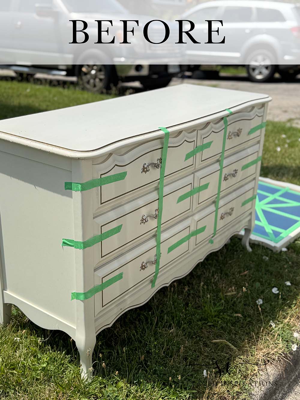 trash to treasure dresser