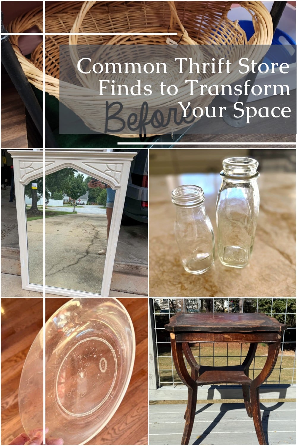 easy home decor projects using thrift store finds