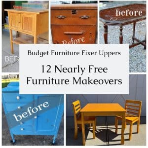 five dollar or less furniture finds