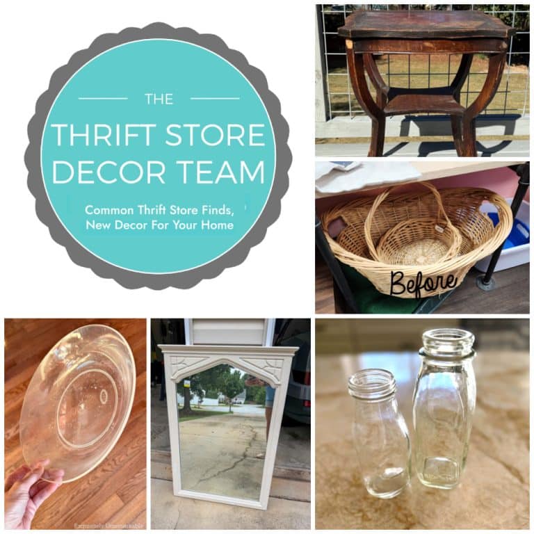 new decor for your home using common thrift store finds