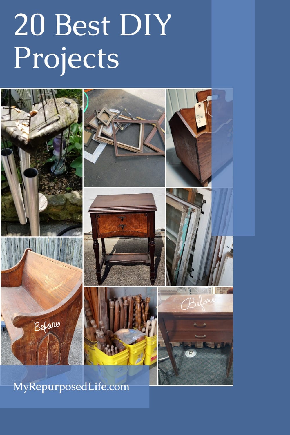 20 DIY projects from My Repurposed Life