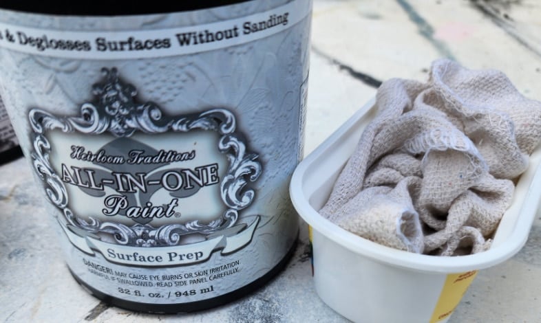 HTP surface prep and cloth