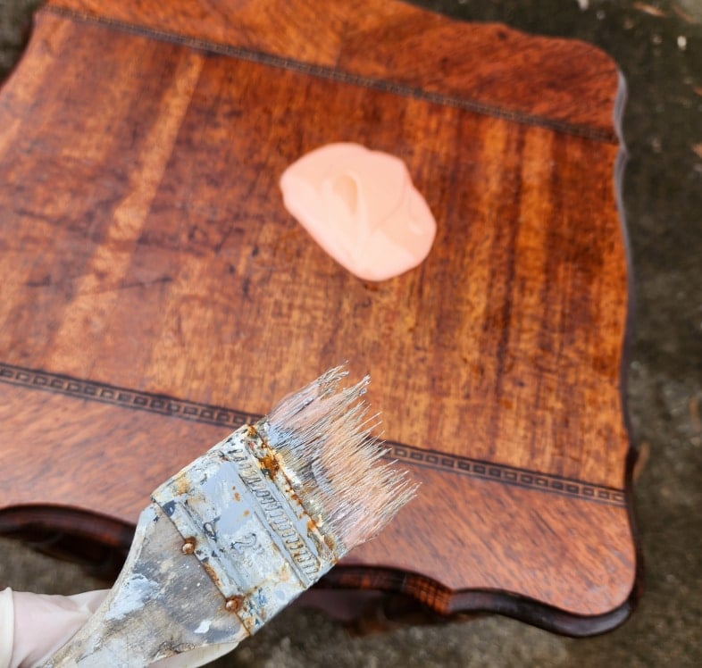 apply citristrip with a cheap chip brush