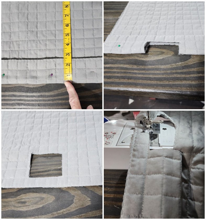 steps to cut out handle grip