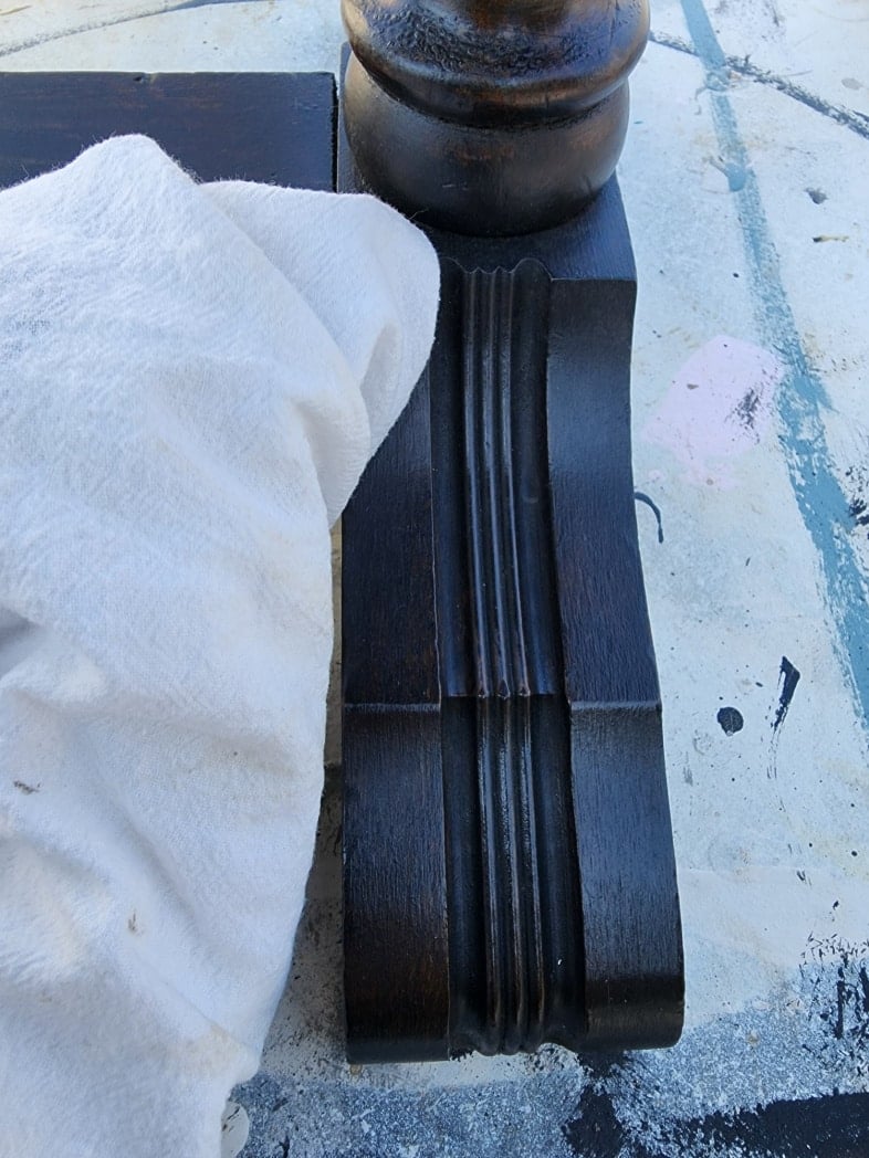 buff with a soft cloth