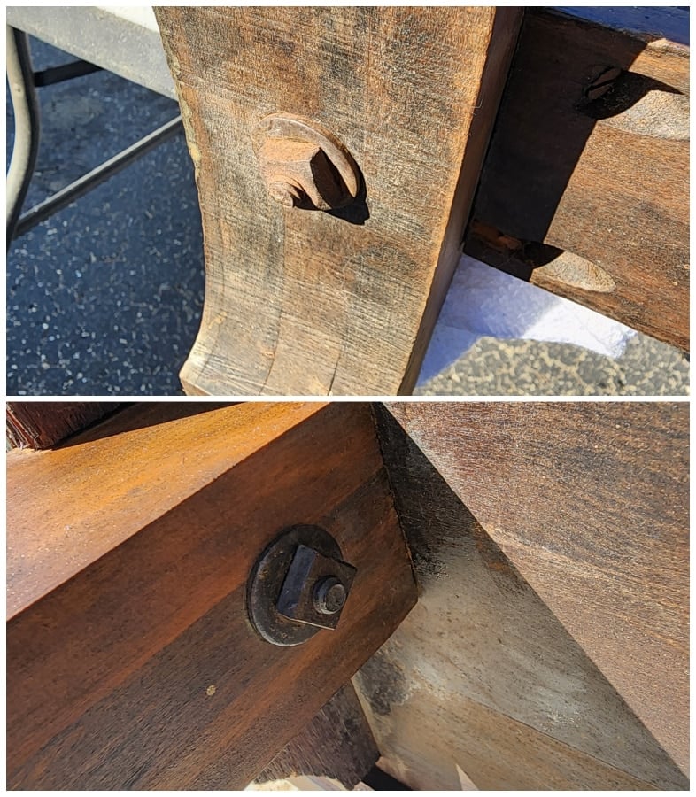 tighten loose screws