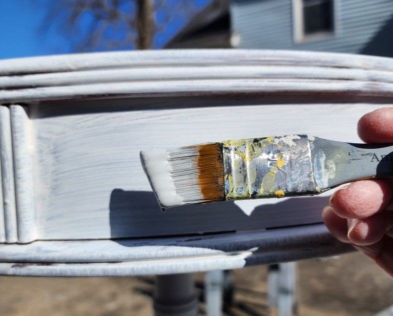 painting with a small brush