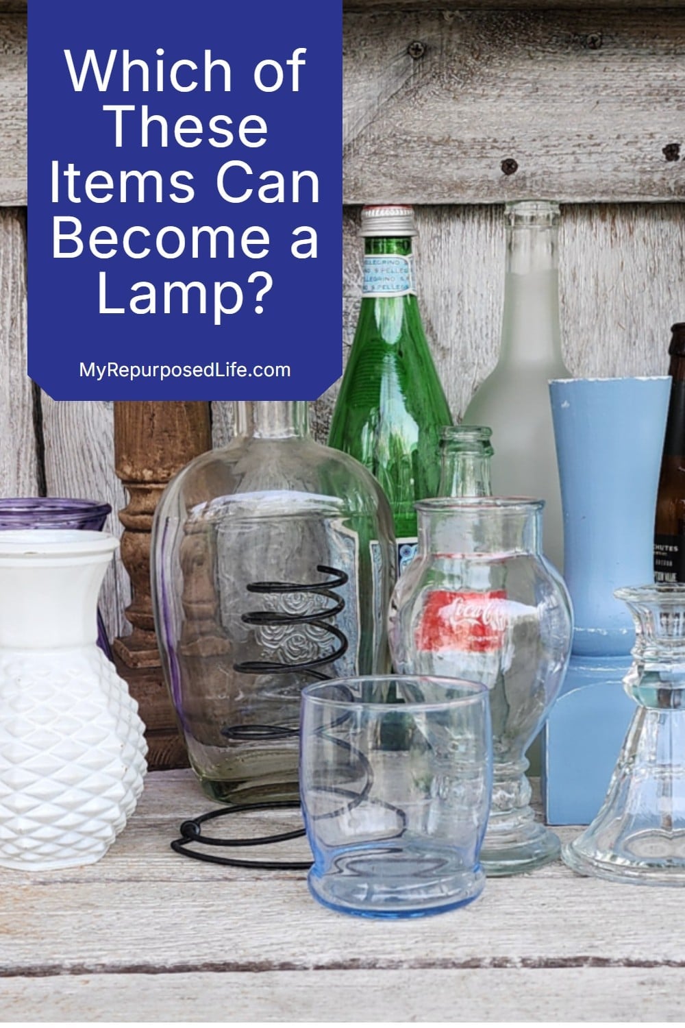 can you make a lamp from any of these things via @repurposedlife