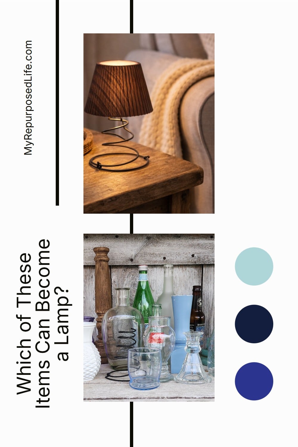 can you make a lamp out of this stuff via @repurposedlife